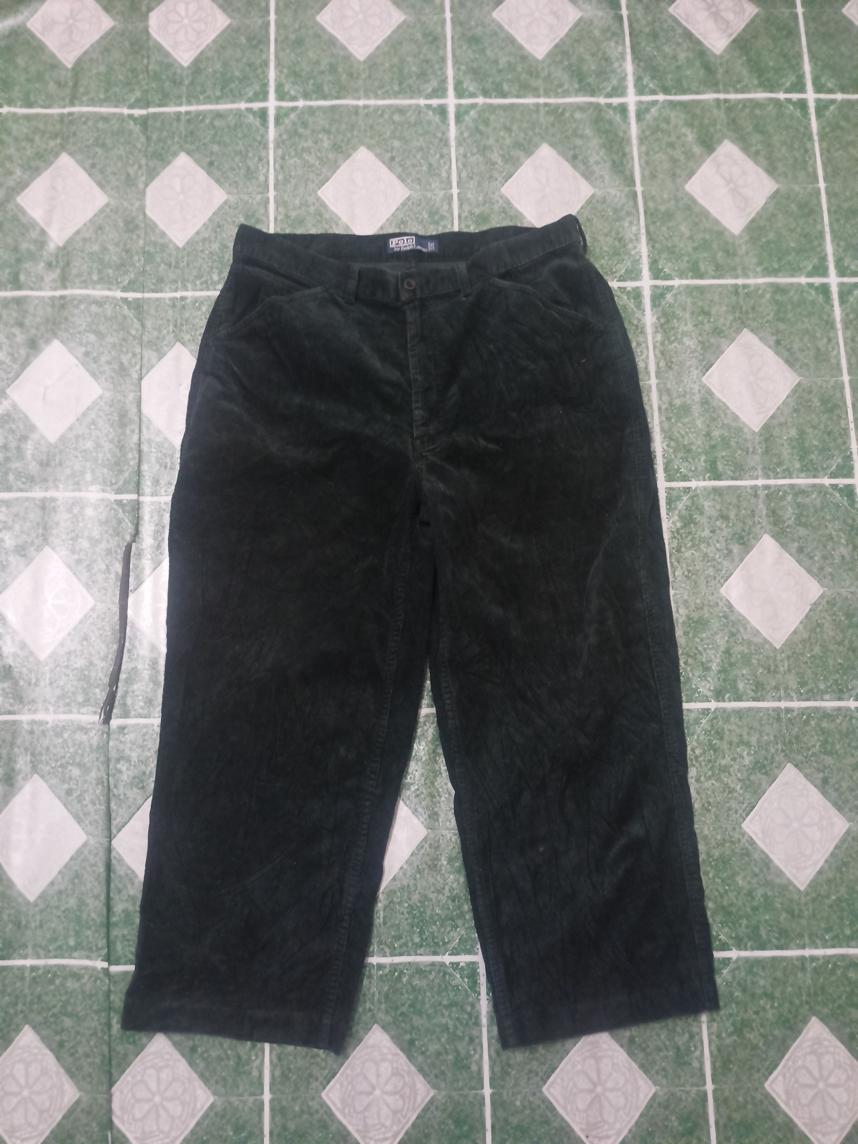 Baggy Style Corduroy Polo ralph lauren workwear Pants