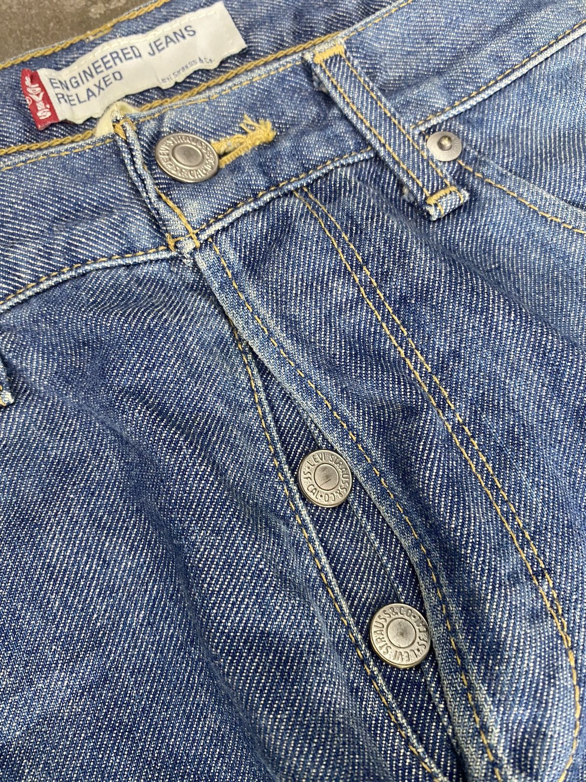 Japanese Brand × Levi's × Vintage Lev’is blue jeans wash japanese brand Size US 30 / EU 46 - 7 Thumbnail