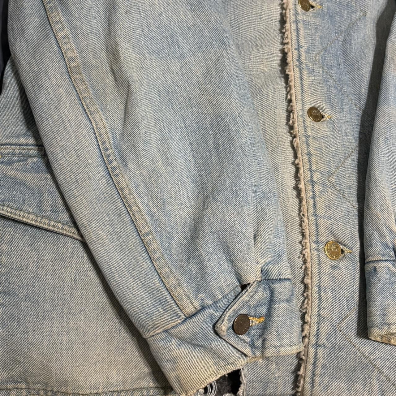 Lee Vintage Lee Denim Storm Rider Jacket Size US XL / EU 56 / 4 - 6 Thumbnail