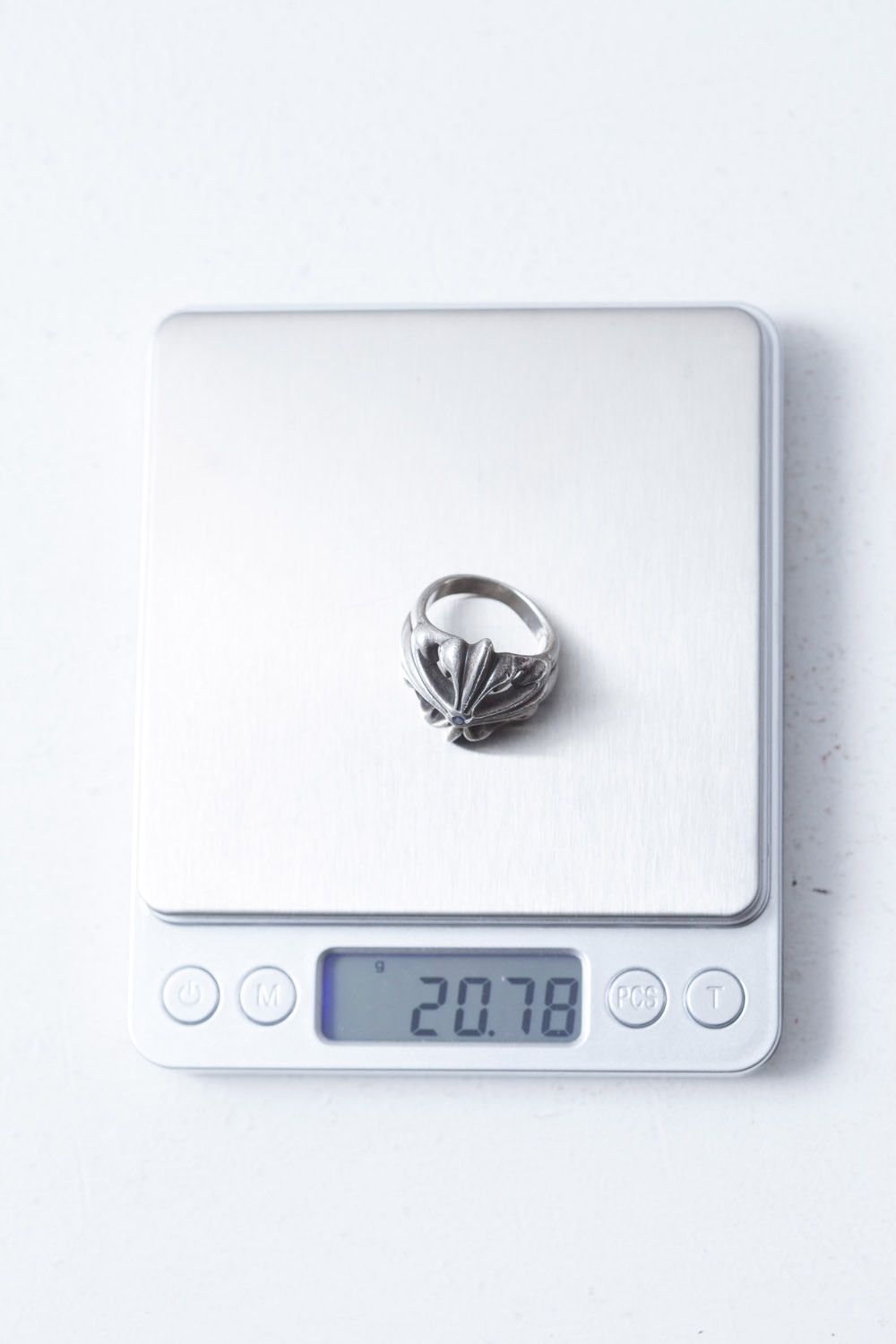 Vintage Holy Grave floral cross silver ring US 8.5 xx Size ONE SIZE - 6 Thumbnail