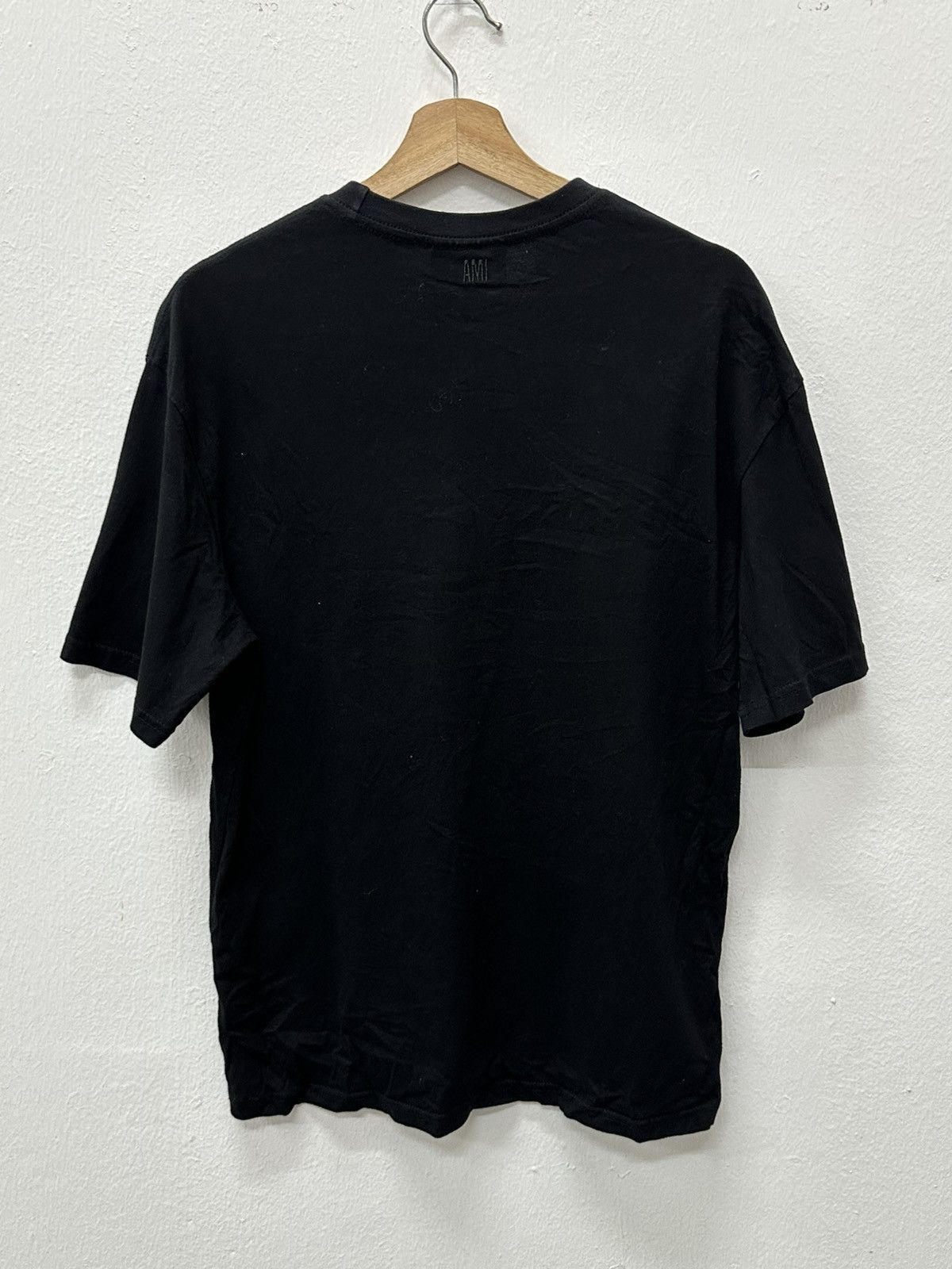 AMI AMI PARIS Alexandre Black Red Heart T-shirt Large Unisex Size US L / EU 52-54 / 3 - 11 Thumbnail