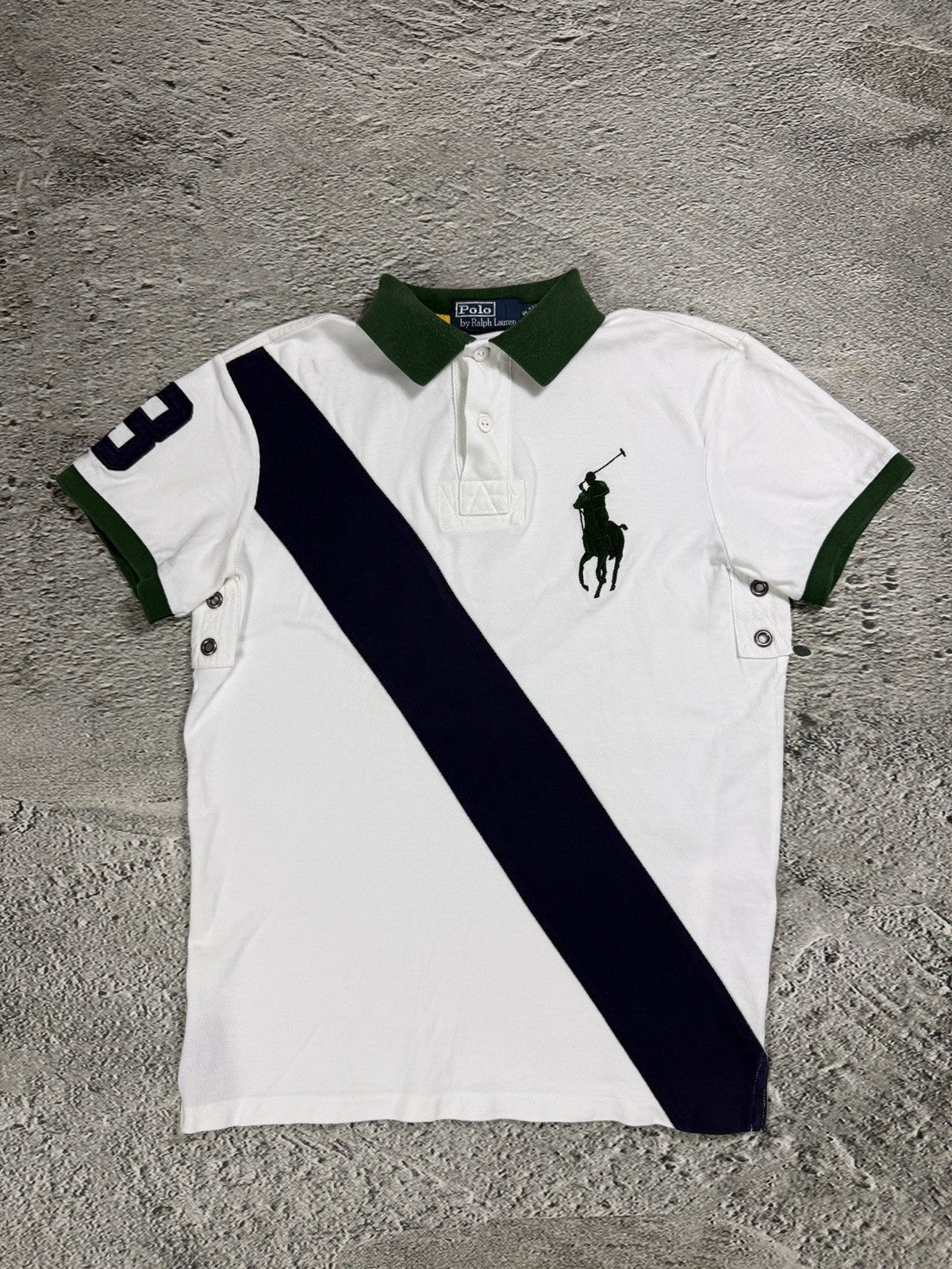 Ralph Lauren Chief Keef Polo Ralph Lauren vintage white big pony Size US S / EU 44-46 / 1 - 1 Thumbnail