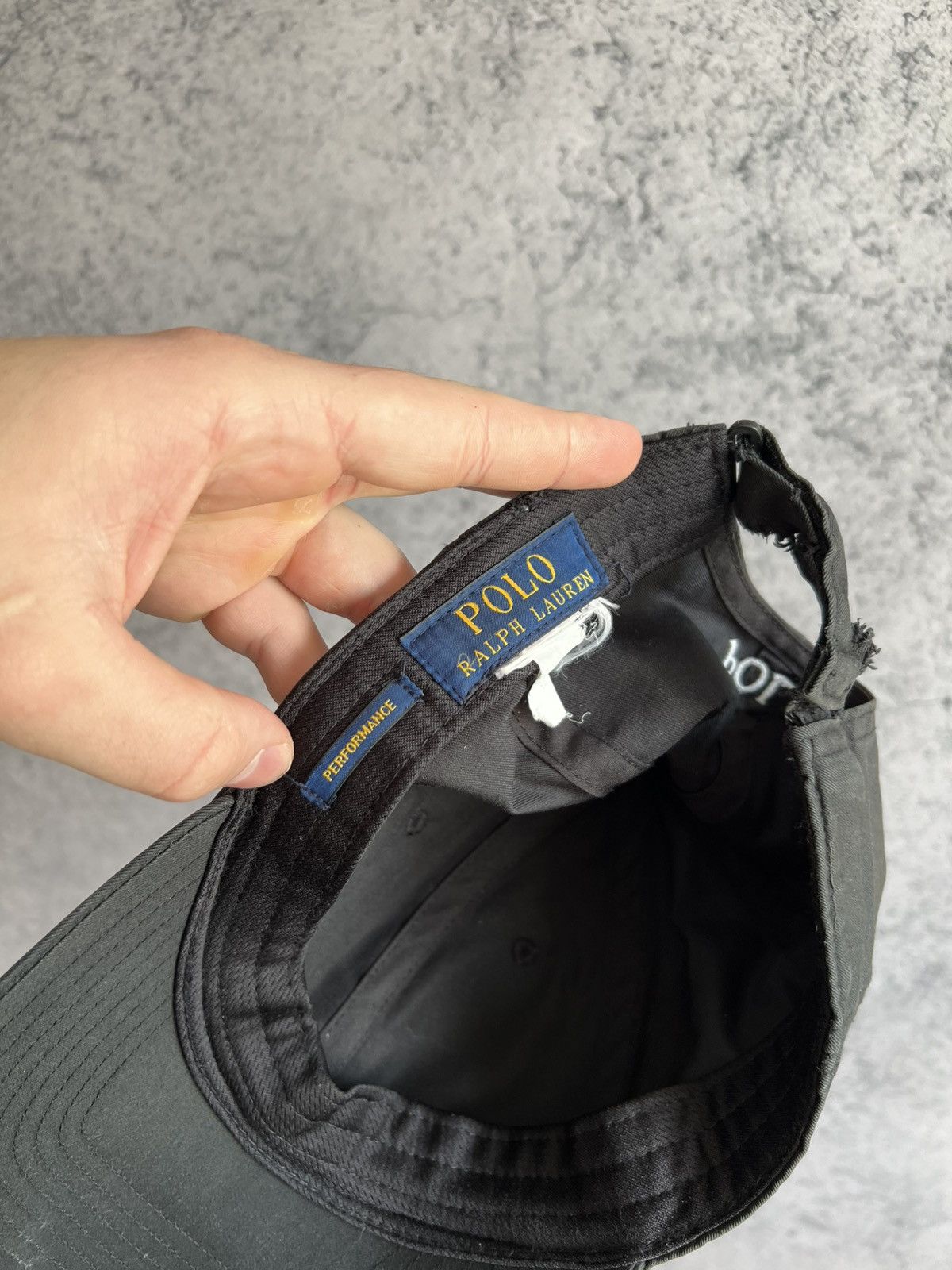 Polo Ralph Lauren Polo Ralph Lauren Baseball Cap Hat Men One Size Trashed PRL Size ONE SIZE - 12 Thumbnail