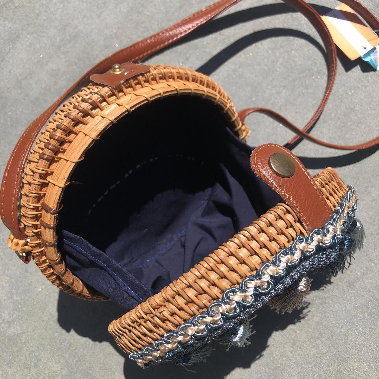 Other Round Woven Cross Body Bag Size ONE SIZE - 4 Thumbnail
