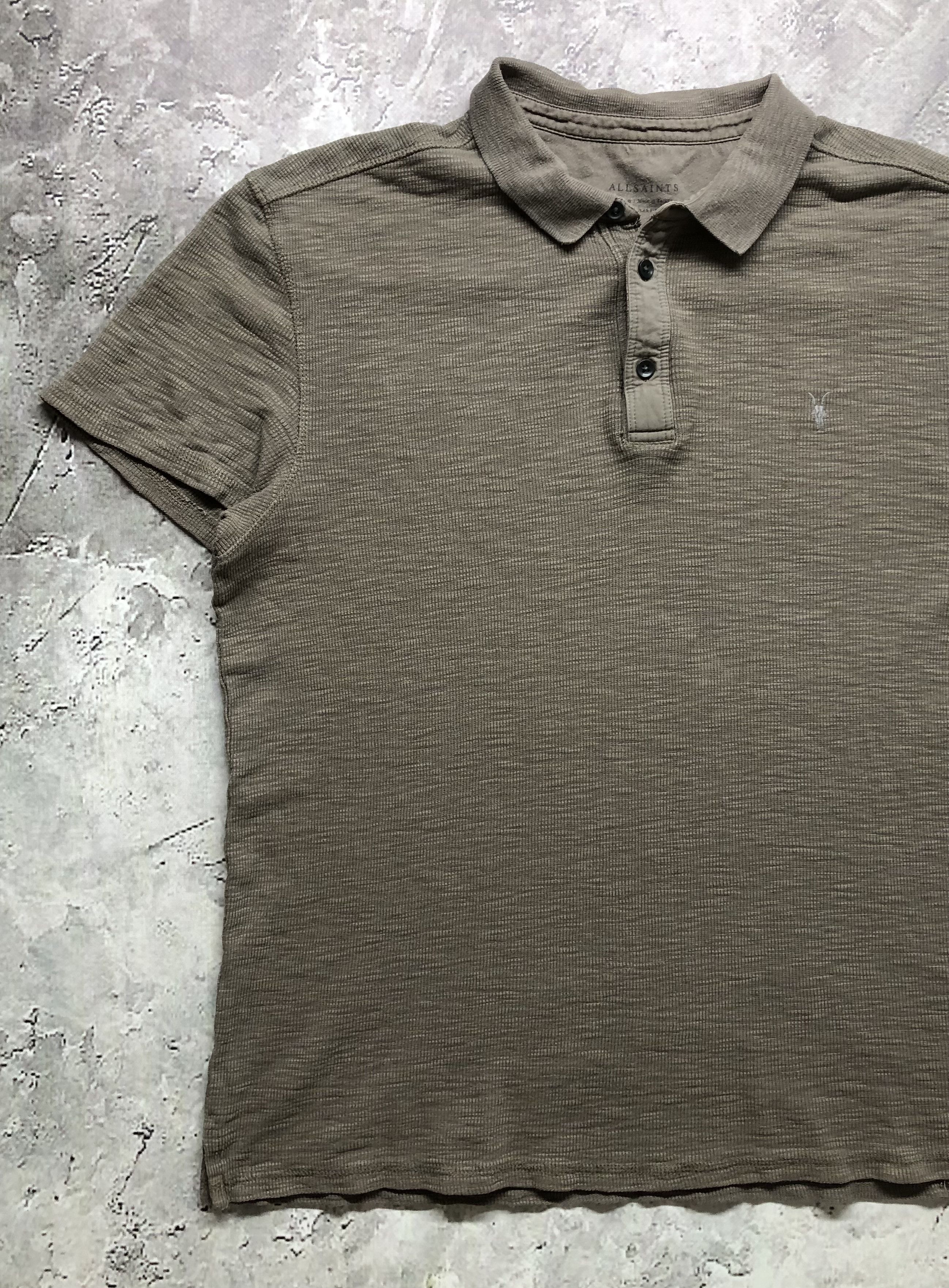 Allsaints Allsaints Vintage Polo T-Shirt Size US M / EU 48-50 / 2 - 2 Thumbnail