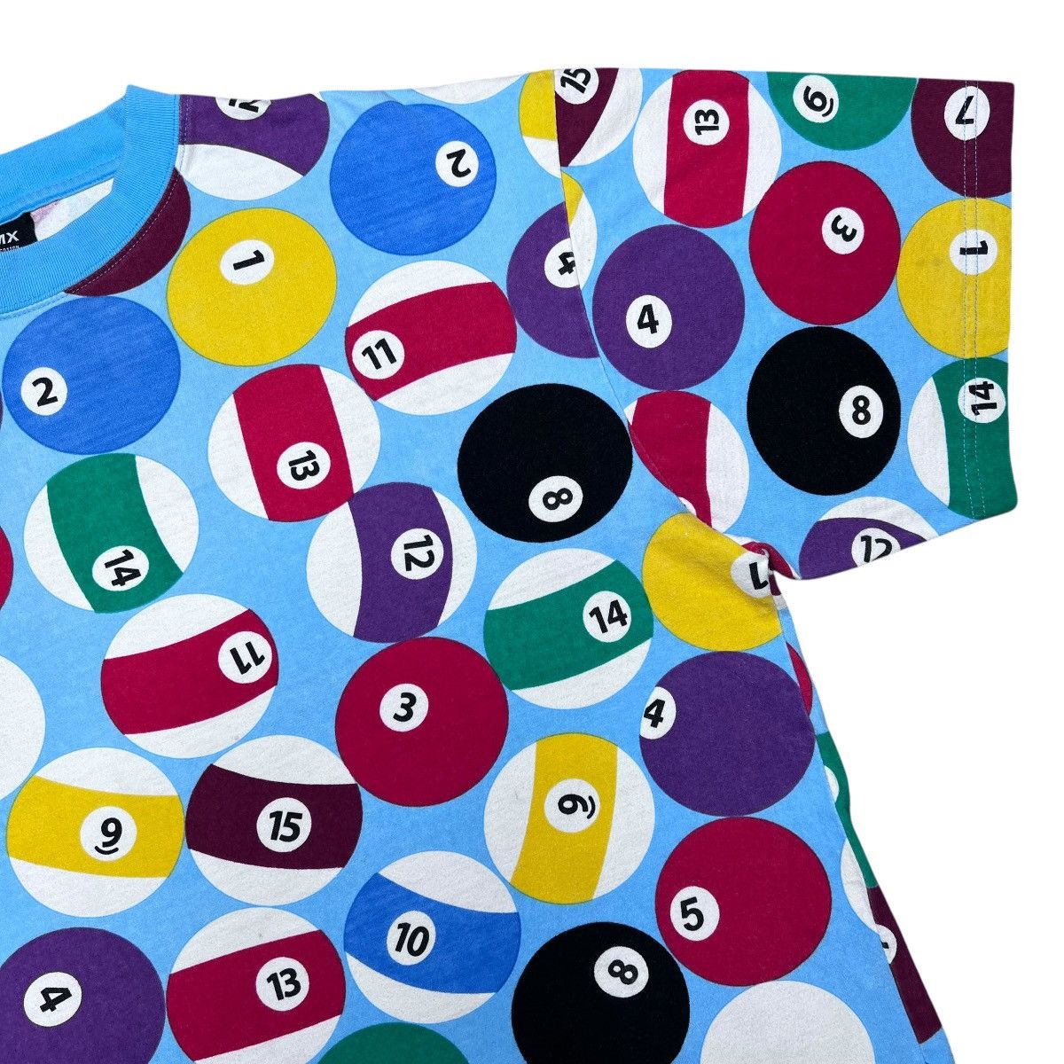 Vintage Vtg 2000s Billiards Pool Table All Over Print 3D Graphic Tee Size US XXL / EU 58 / 5 - 6 Thumbnail