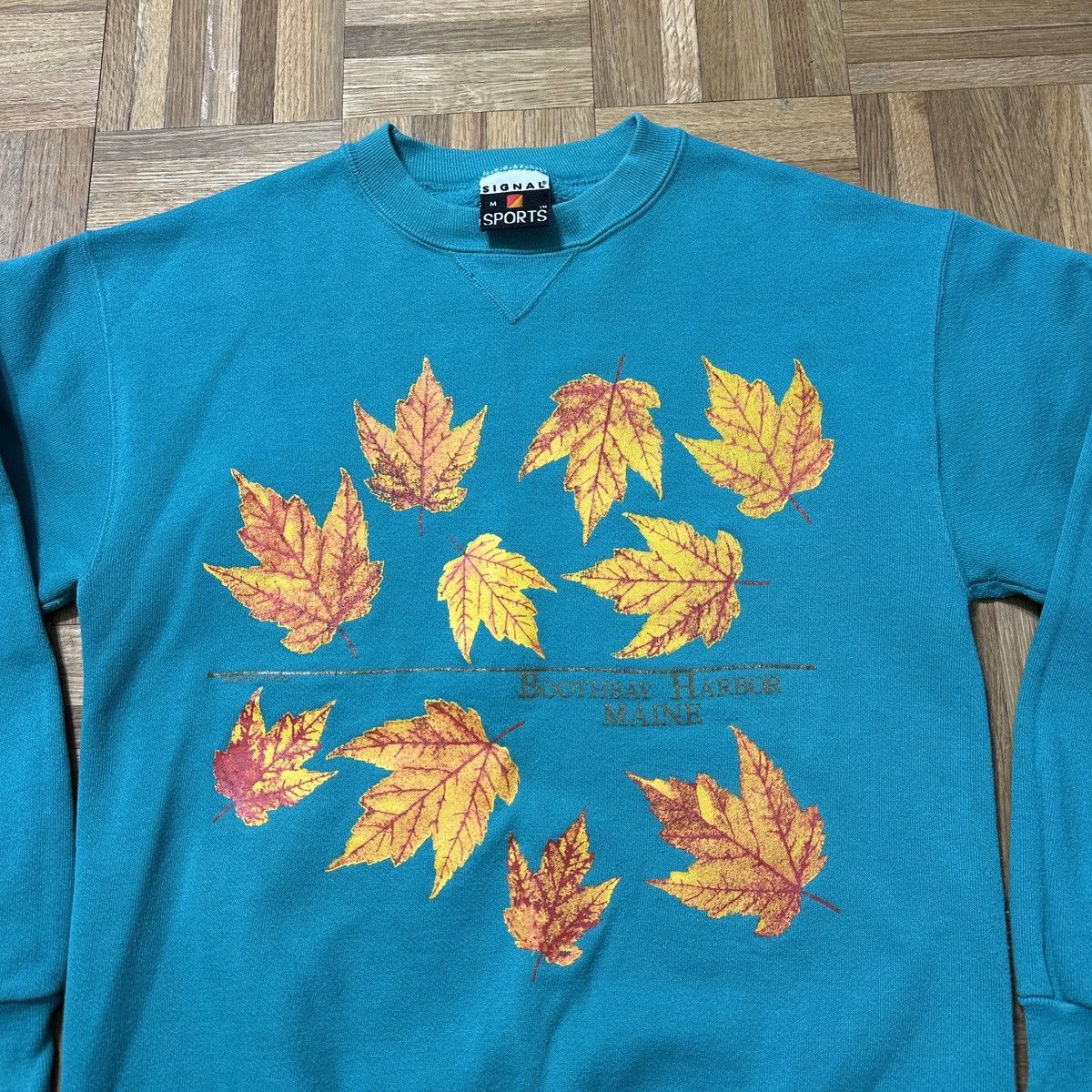 Signal Sport Vintage Boothbay Harbor Maine sweatshirt Size US M / EU 48-50 / 2 - 3 Thumbnail