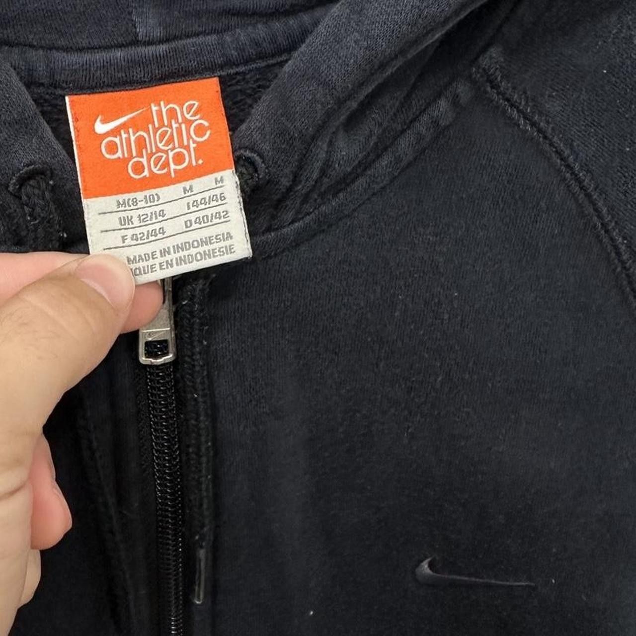 Nike Y2K Nike Women’s Zip Up Hoodie Sweatshirt Black Medium Size M / US 6-8 / IT 42-44 - 4 Thumbnail
