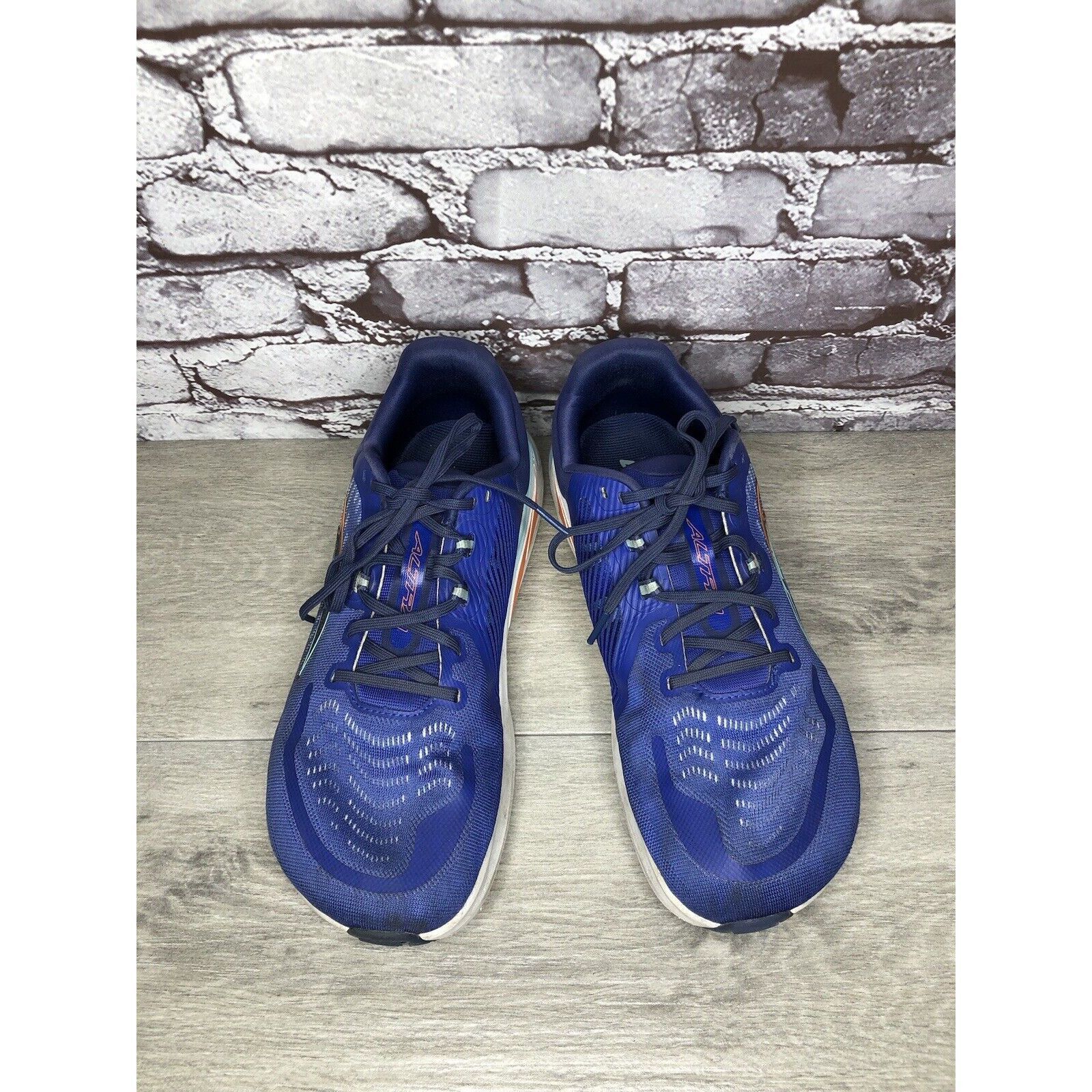 Altra Altra Paradigm 7 Blue Athletic Lace Running Shoes Men Sz 10M Size US 10 / EU 43 - 14 Thumbnail