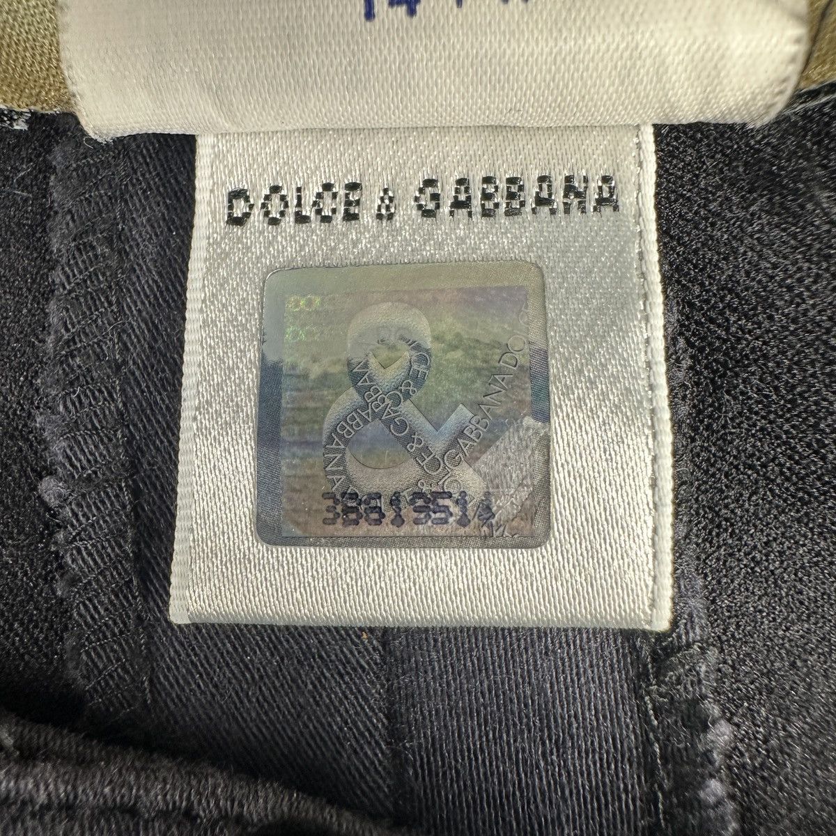 Dolce & Gabbana Dolce & Gabbana Flare Trousers Split Hem Black Size 26" / US 2 / IT 38 - 5 Thumbnail