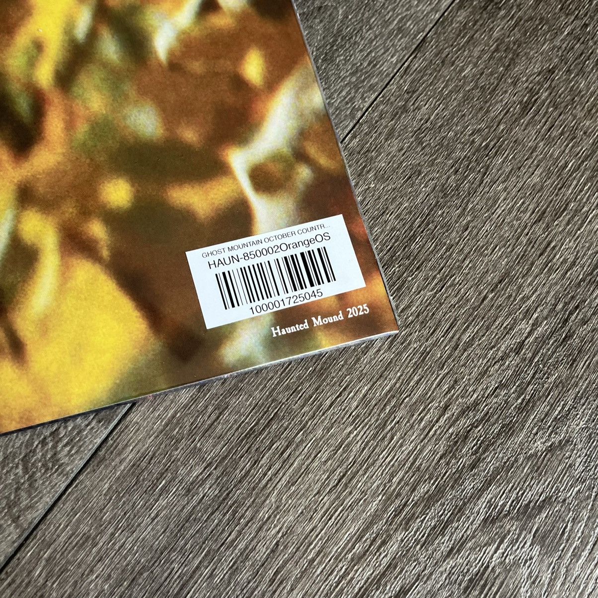 Drain Gang × Haunted Mound Ghost Mountain - October Country Vinyl Record Album Orange Size ONE SIZE - 5 Thumbnail