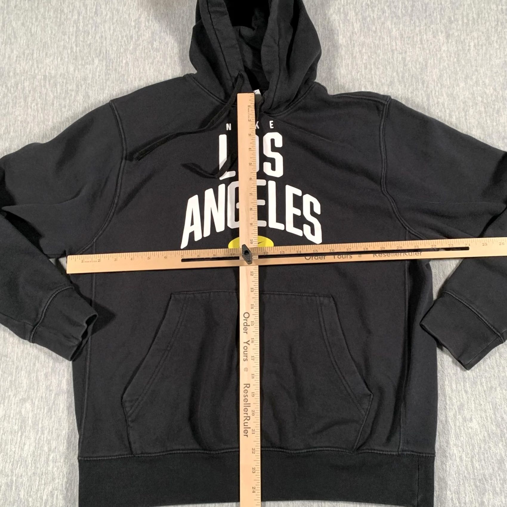 Nike Nike Hoodie Mens M Black Los Angeles Fleece Pullover Graphic Sweatshirt Size US M / EU 48-50 / 2 - 6 Thumbnail