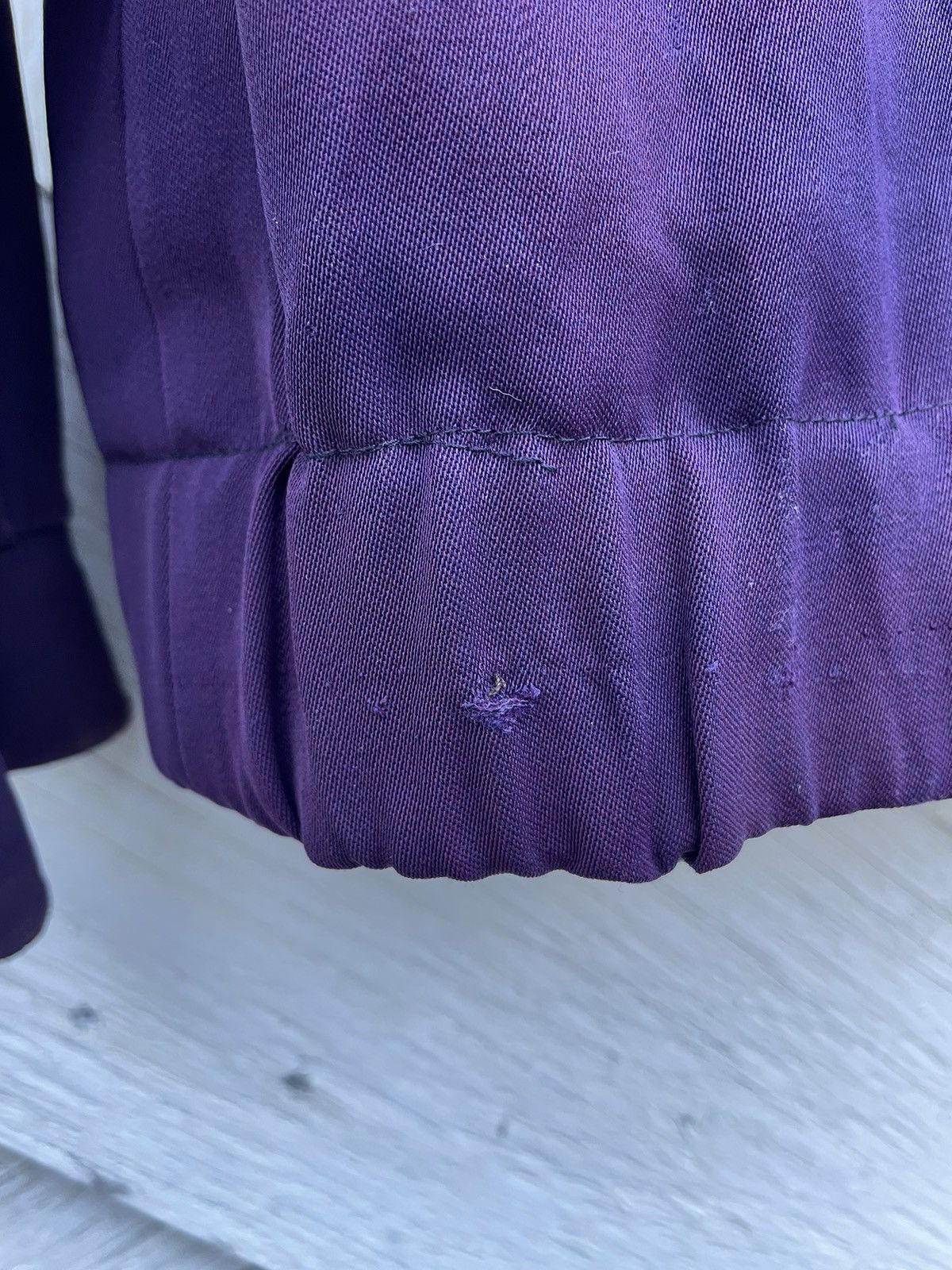 Vintage McGregor Purple Eggplant Gabardine Reversible Ricky Jacket Size US S / EU 44-46 / 1 - 7 Thumbnail
