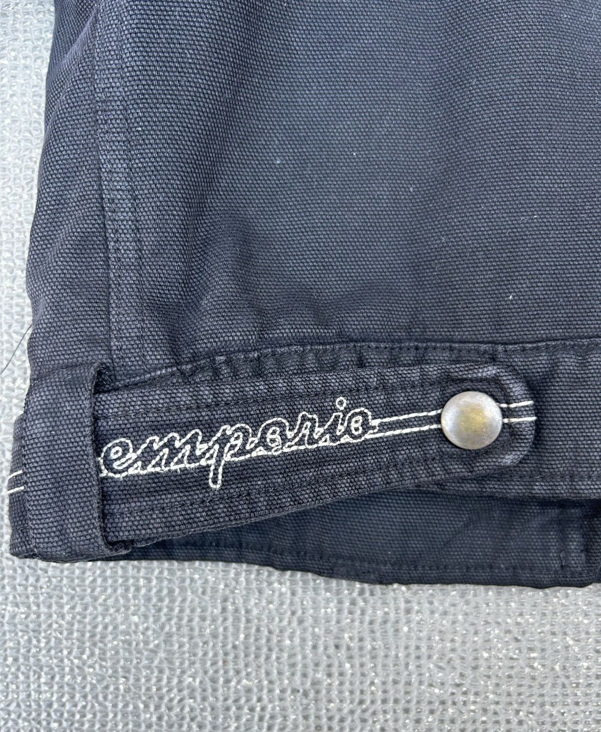 Emporio Armani Emporio Armani vintageduck canvas military jacket Size US L / EU 52-54 / 3 - 8 Thumbnail
