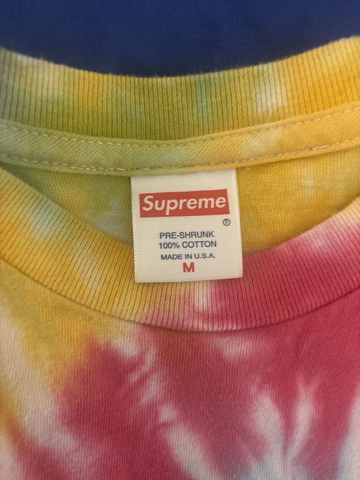 Supreme Supreme ghost rider tie dye tee shirt Size US M / EU 48-50 / 2 - 4 Thumbnail