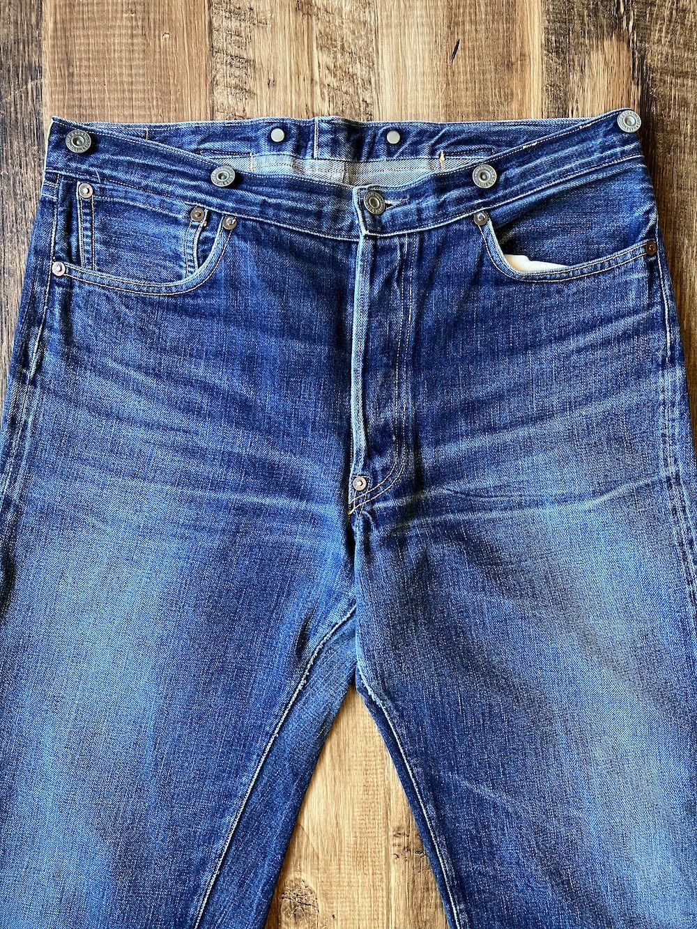 Warehouse & Co. WAREHOUSE Co. 1001XX 1901-type W31 x L32 90s Size US 31 - 5 Thumbnail