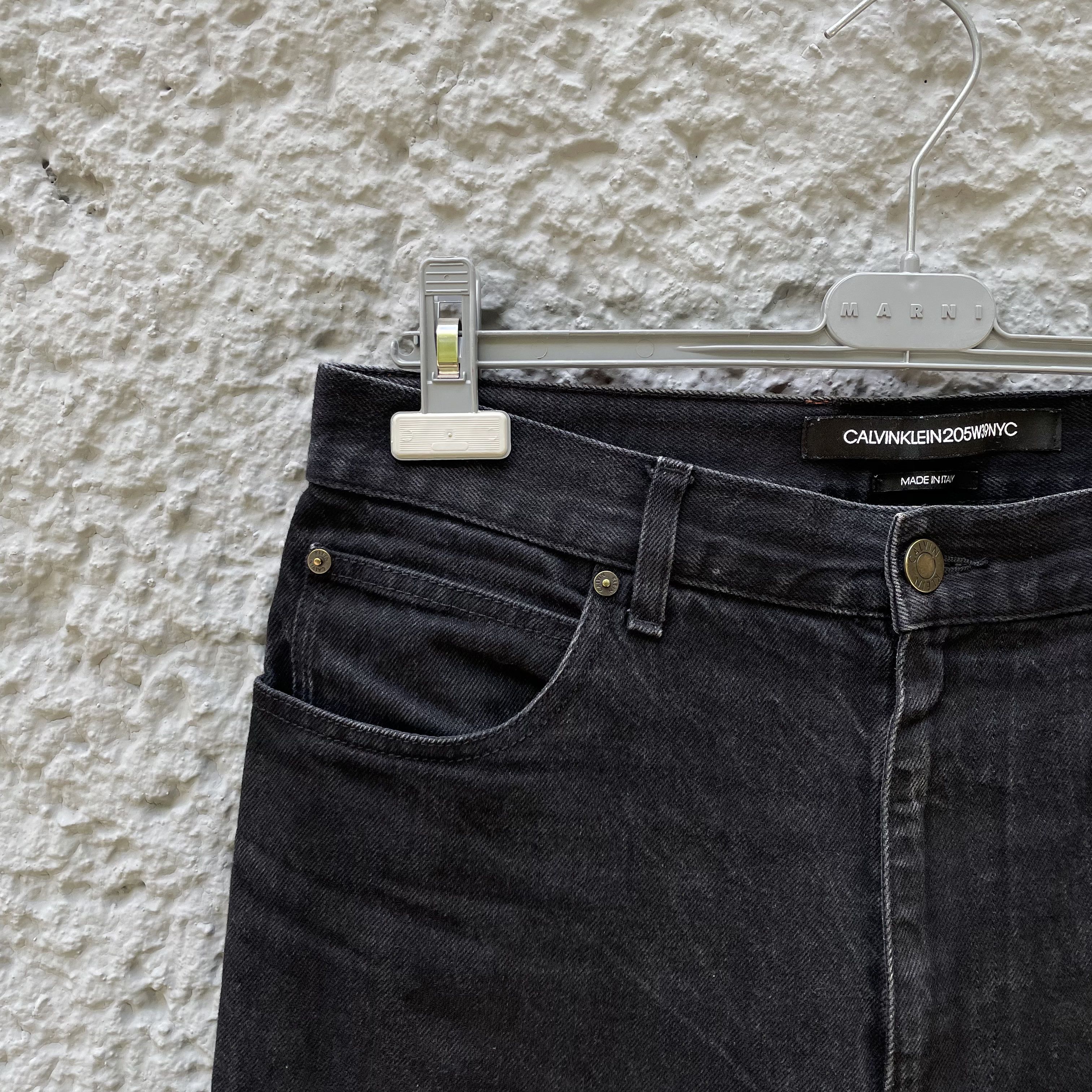 Calvin Klein 205W39NYC Calvin Klein 205w39nyc Raf Simons Black Denim Jeans Size US 34 / EU 50 - 3 Thumbnail