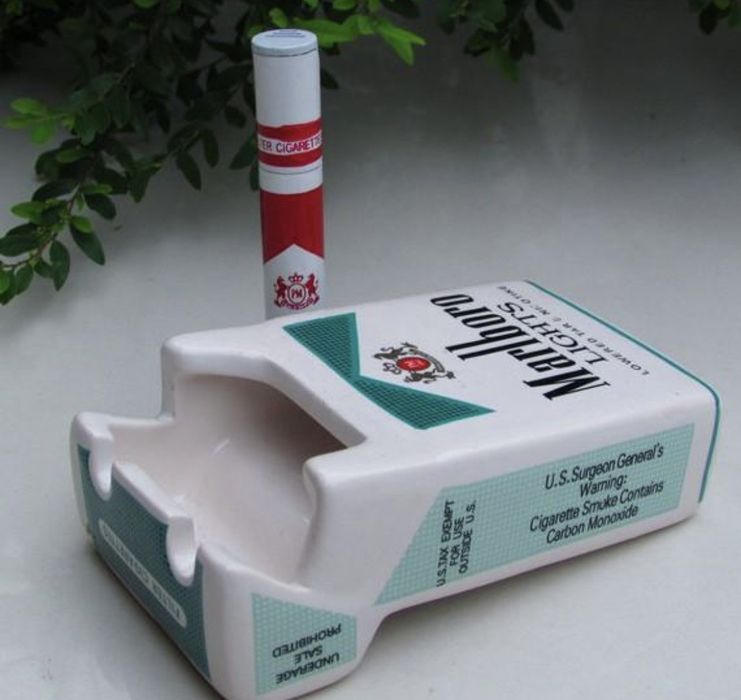 Vintage 1990 Vintage Marlboro Ceramic Ashtray Grailed