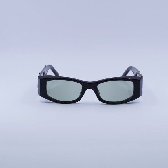 Palm Angels Palm Angels PERI007 ANGEL 1055 Sunglasses Black Rectangle Size ONE SIZE - 4 Thumbnail