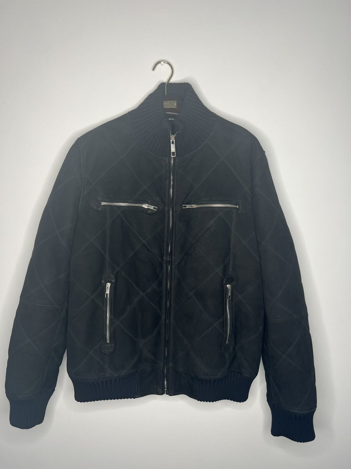 Cerruti 1881 Shearling Bomber Size US L / EU 52-54 / 3 - 4 Thumbnail
