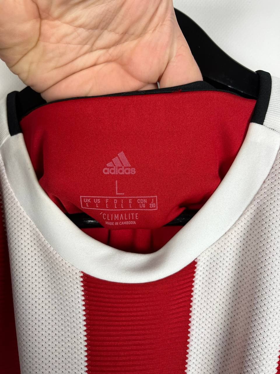 Adidas Adidas Sheffield United 2019/20 Home Football Shirt DX3763 Size US L / EU 52-54 / 3 - 9 Thumbnail