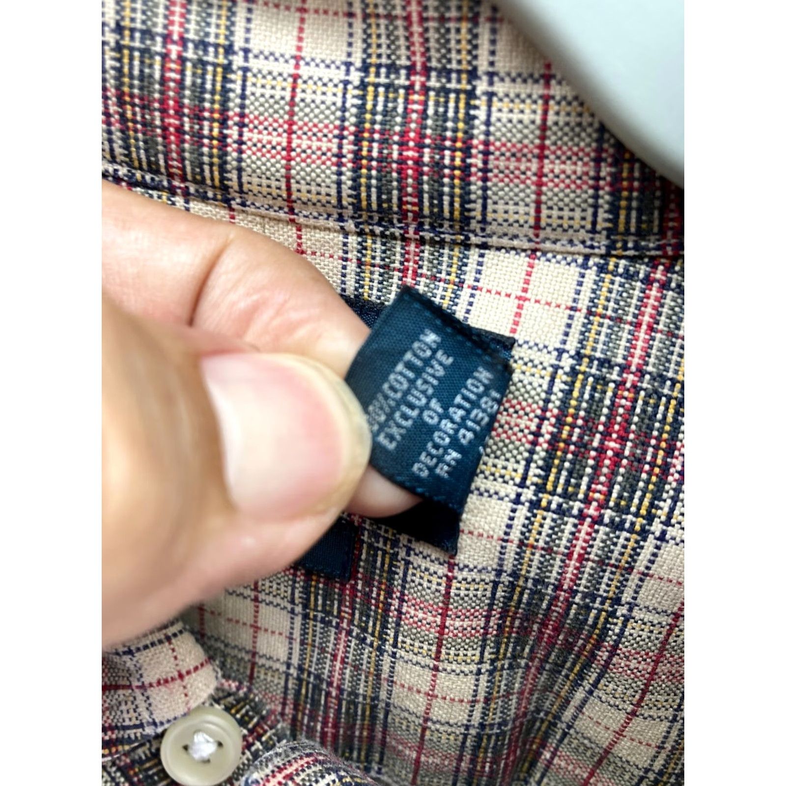 Ralph Lauren Ralph Lauren Button Down Shirt Mens Medium Multicolor Plaid Classic Fit Logo Shirt Mens Size US M / EU 48-50 / 2 - 6 Thumbnail