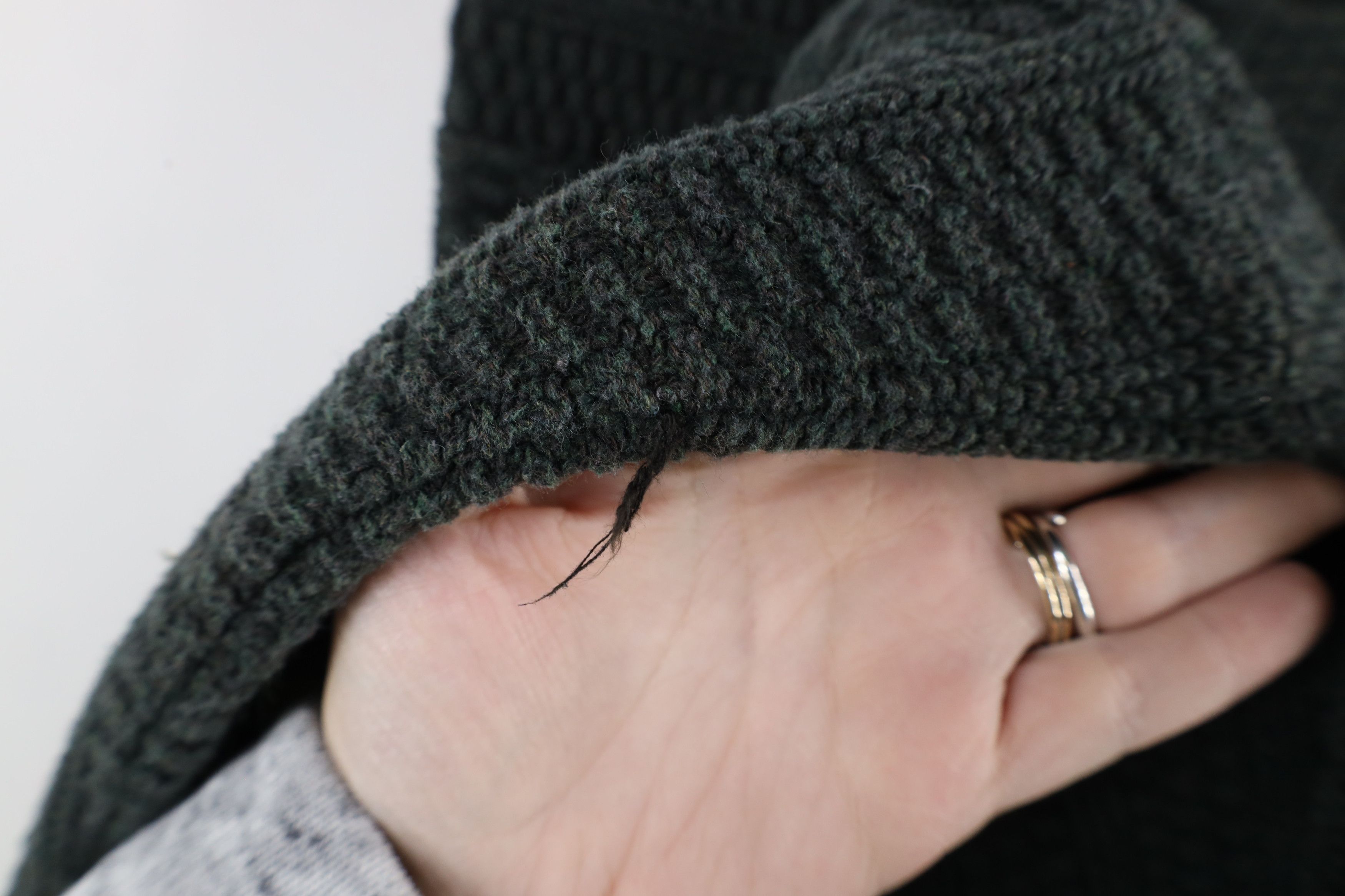 Vintage Vintage 90s Streetwear Knit Crewneck Sweater Green USA Size US XL / EU 56 / 4 - 5 Thumbnail