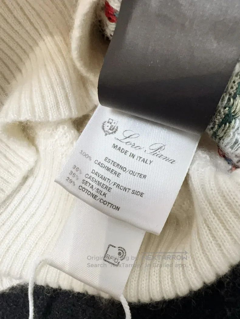 Loro Piana Colorful Knitted Cashmere Short Sleeve
