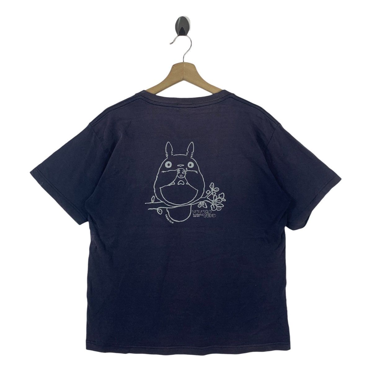Anime × Japanese Brand × Vintage Vintage TOTORO FUND nibariki studio ghibli big printed tee Size US M / EU 48-50 / 2 - 4 Thumbnail