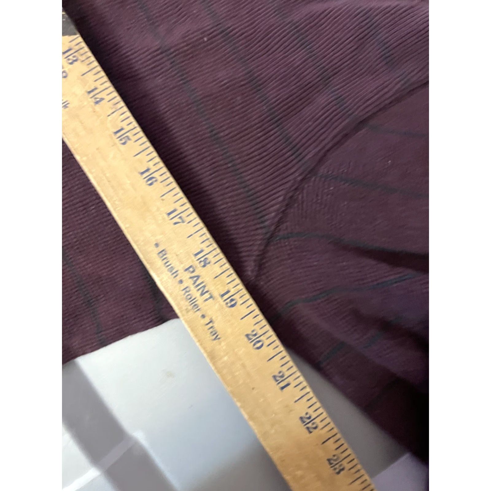 Banana Republic Banana Republic Sweater Mens Large Maroon Striped Waffle Knit Crewneck Pullover Heavyweight Thermal Size US L / EU 52-54 / 3 - 5 Thumbnail