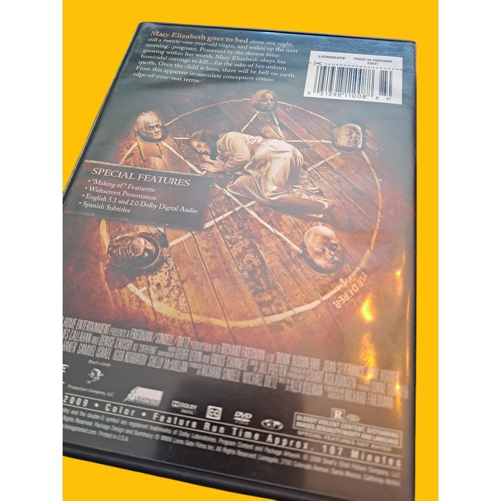 Other Born (2007) Horror DVD Movie Supernatural Thriller R-Rated L Size ONE SIZE - 3 Thumbnail
