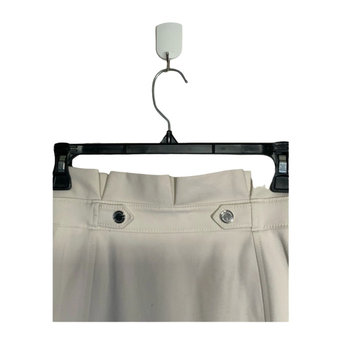 White House Black Market White House Black Market Cream Midi Pencil Skirt Size 00 Size 24" / US 00 / IT 34 - 3 Thumbnail