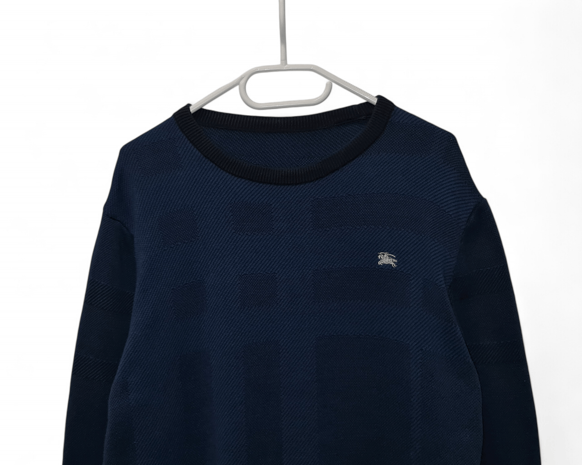 Burberry Burberry Blue Check Nova Crewneck sweater Size US L / EU 52-54 / 3 - 2 Thumbnail