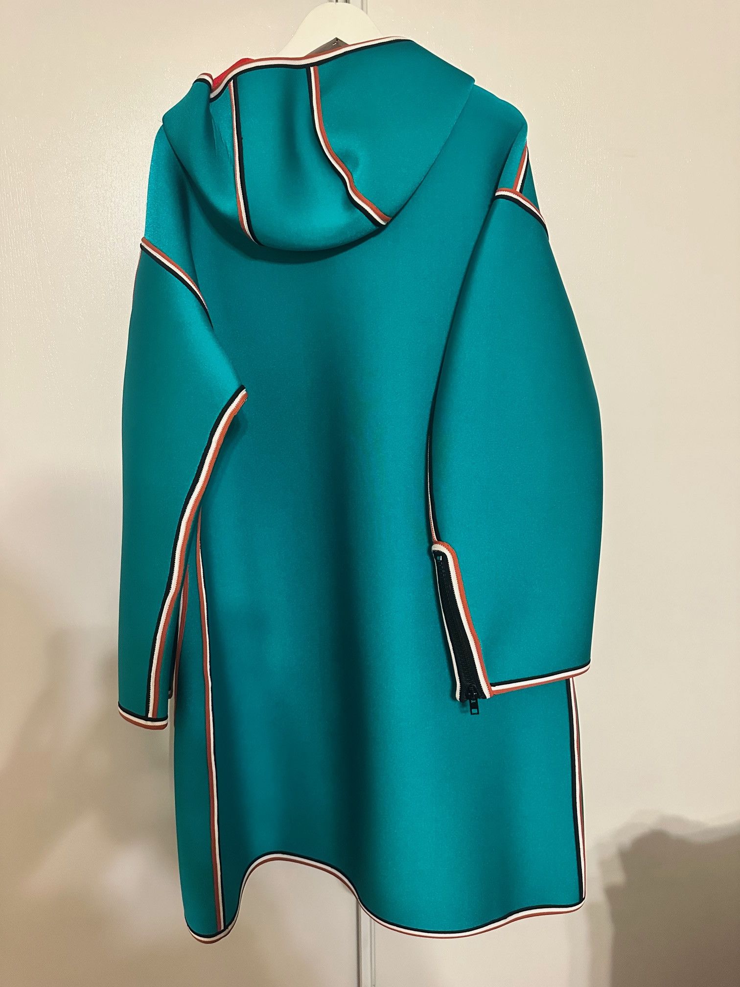 Calvin Klein 205W39NYC Calvin Klein 205W39NYC Raf Simons aqua coat size L Size US L / EU 52-54 / 3 - 2 Thumbnail