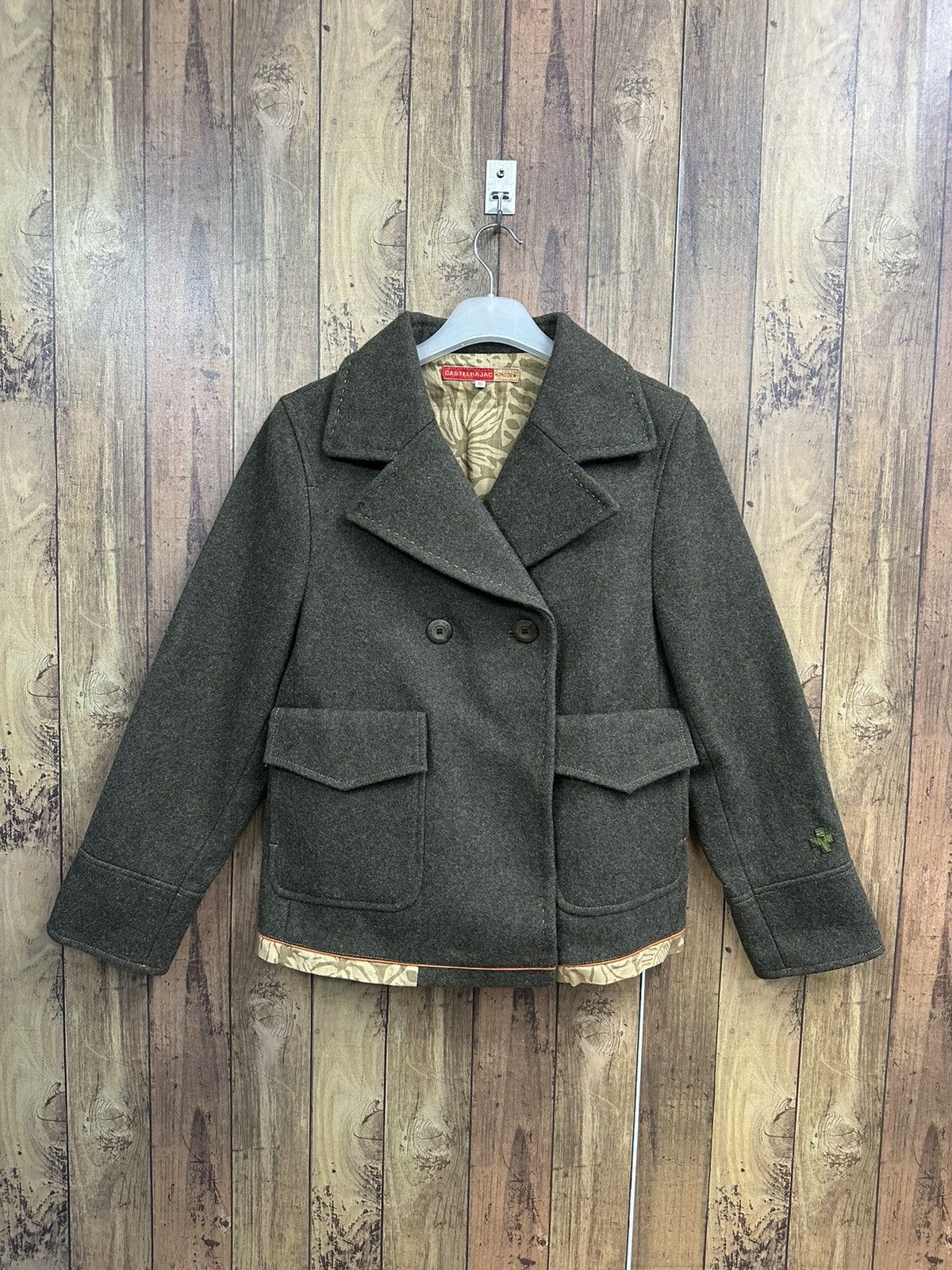 Jean Charles De Castelbajac 90s Castelbajac Wool Vintage Jacket Z26 Size 40S - 1 Thumbnail