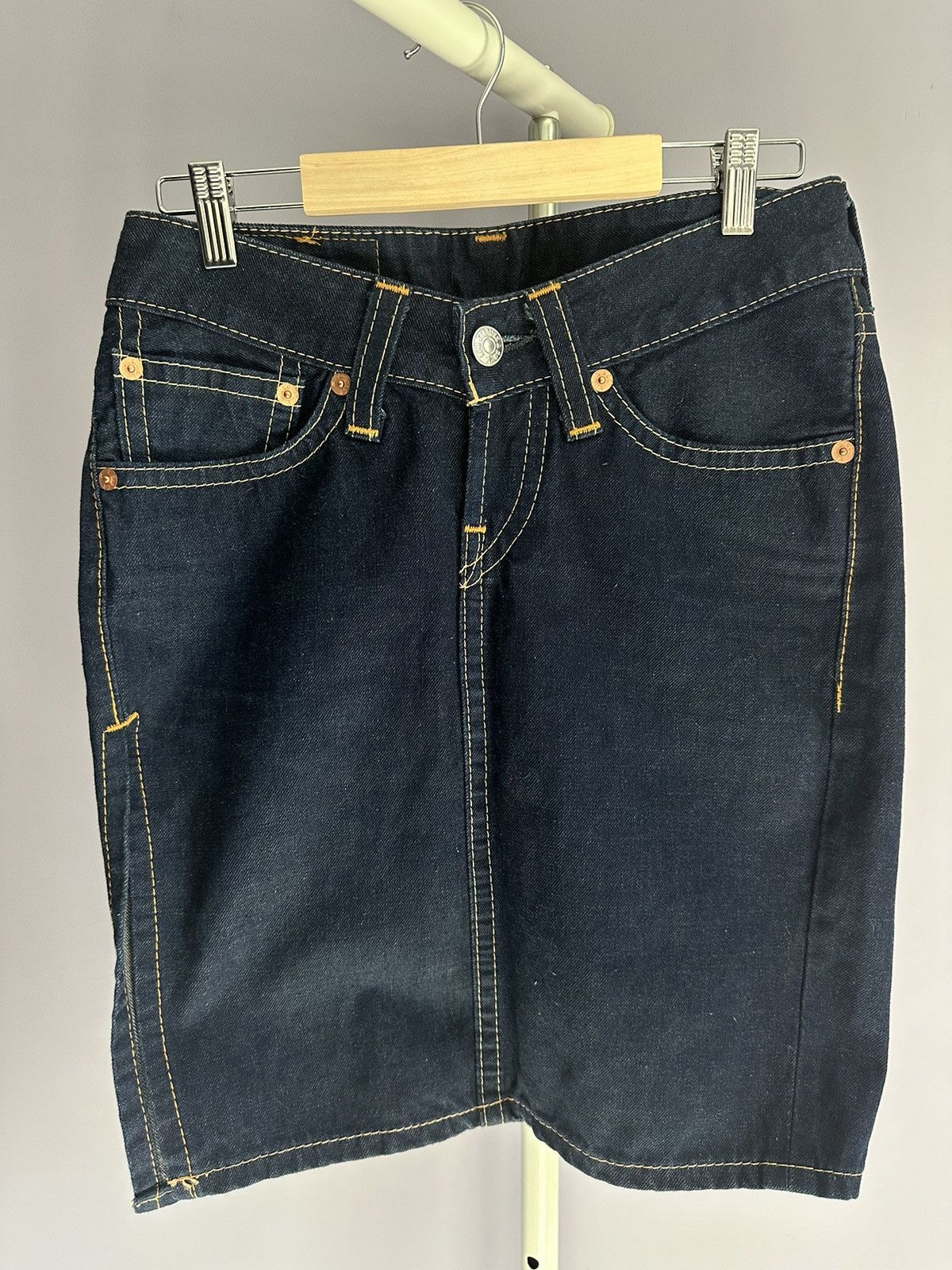 Levi's × Levi's Vintage Clothing × Vintage Vintage Levis Skirt In Women's Vintage Skirts Size 26" / US 2 / IT 38 - 1 Thumbnail
