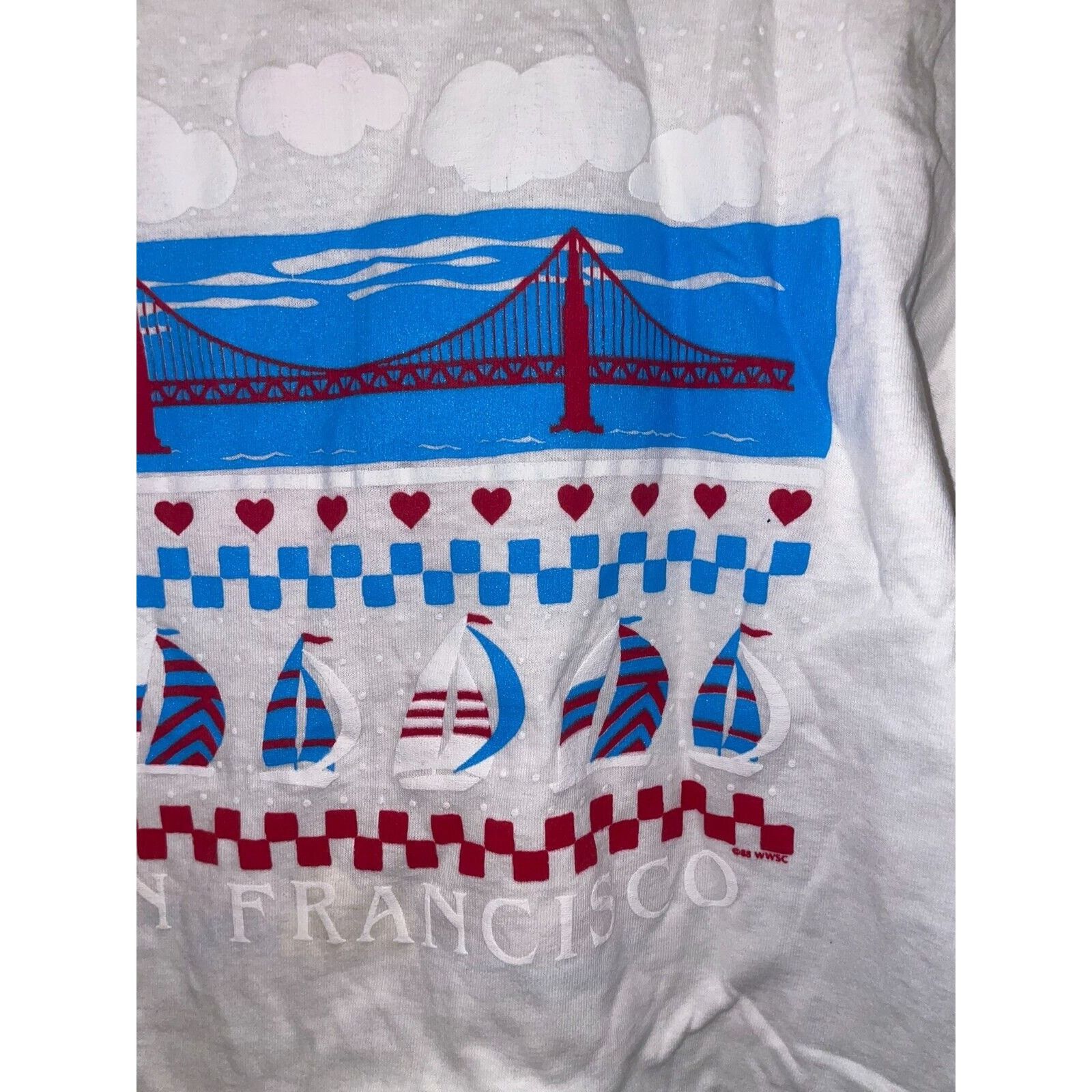 Fruit Of The Loom Vintage Test Print Shirt The Smokies Tennessee Tee 90s S Size US S / EU 44-46 / 1 - 8 Thumbnail