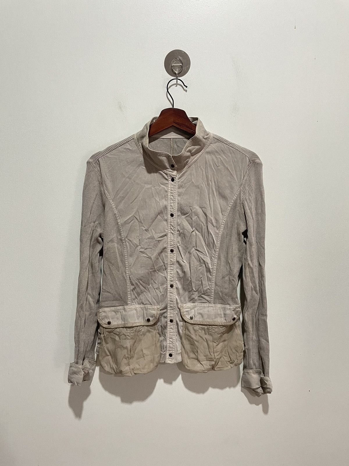 Hiroko Koshino Homme Tricot Hiroko Snap Button Sweater Size ONE SIZE - 1 Thumbnail