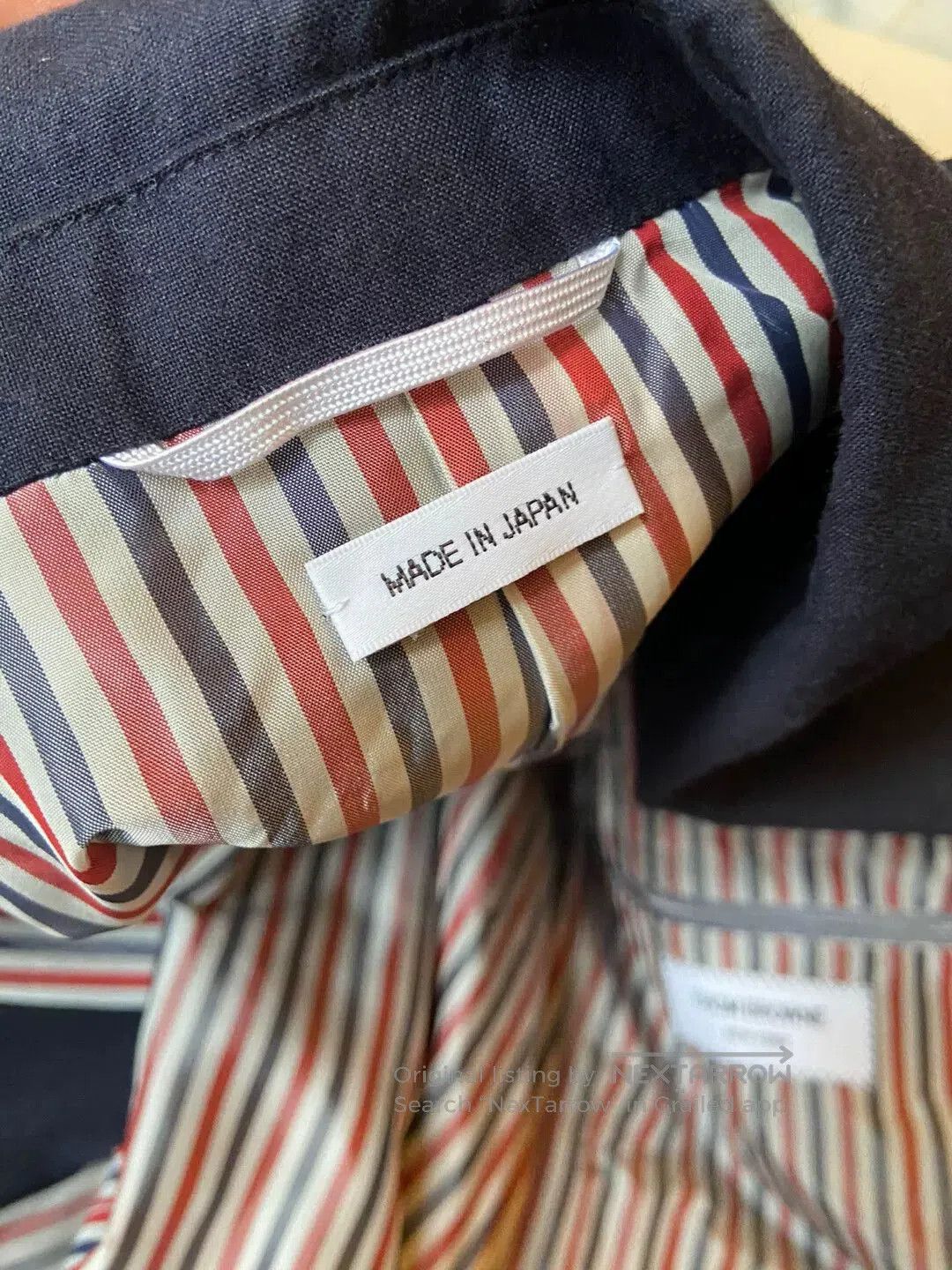 Thom Browne thom browne navy blazer with gold button. Size US S / EU 44-46 / 1 - 6 Thumbnail