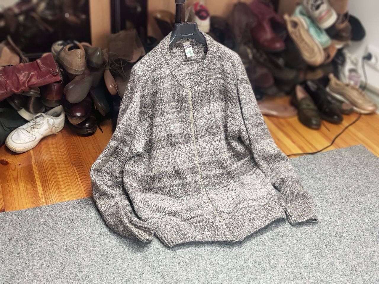 Garbstore Garbstore TDR Design Wool Blend Zip Talon Bomber sweater Size US M / EU 48-50 / 2 - 16 Thumbnail