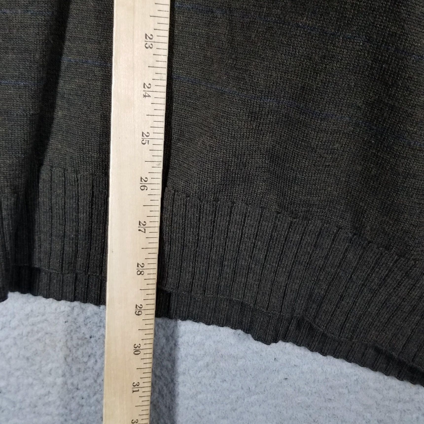 Vintage VINTAGE Tiger Woods Collection Sweater Shirt Mens L Wool 1/4 Zip Mock Neck Pullover Golf Classic Brown Striped 90s Men’s Size US L / EU 52-54 / 3 - 3 Thumbnail