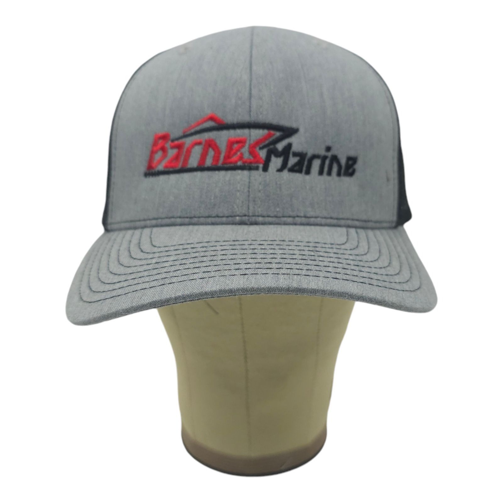 Richardson Barnes Marine Embroidered Logo Mesh Snapback Cap Boating Hat Size ONE SIZE - 9 Thumbnail