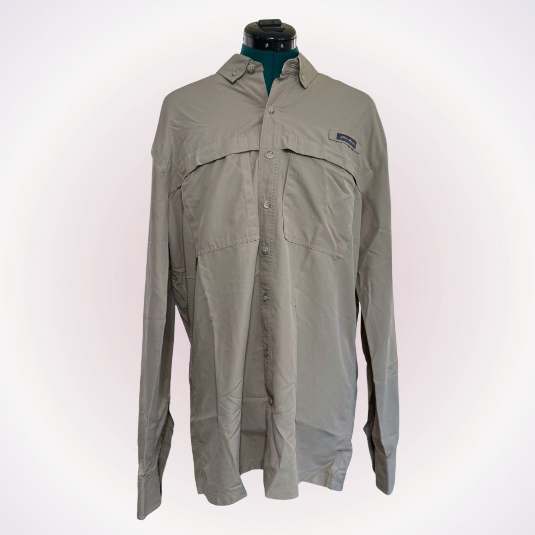 Eddie Bauer Eddie Bauer Long Sleeve Button-Down Shirt | Sz L Size US L / EU 52-54 / 3 - 1 Thumbnail
