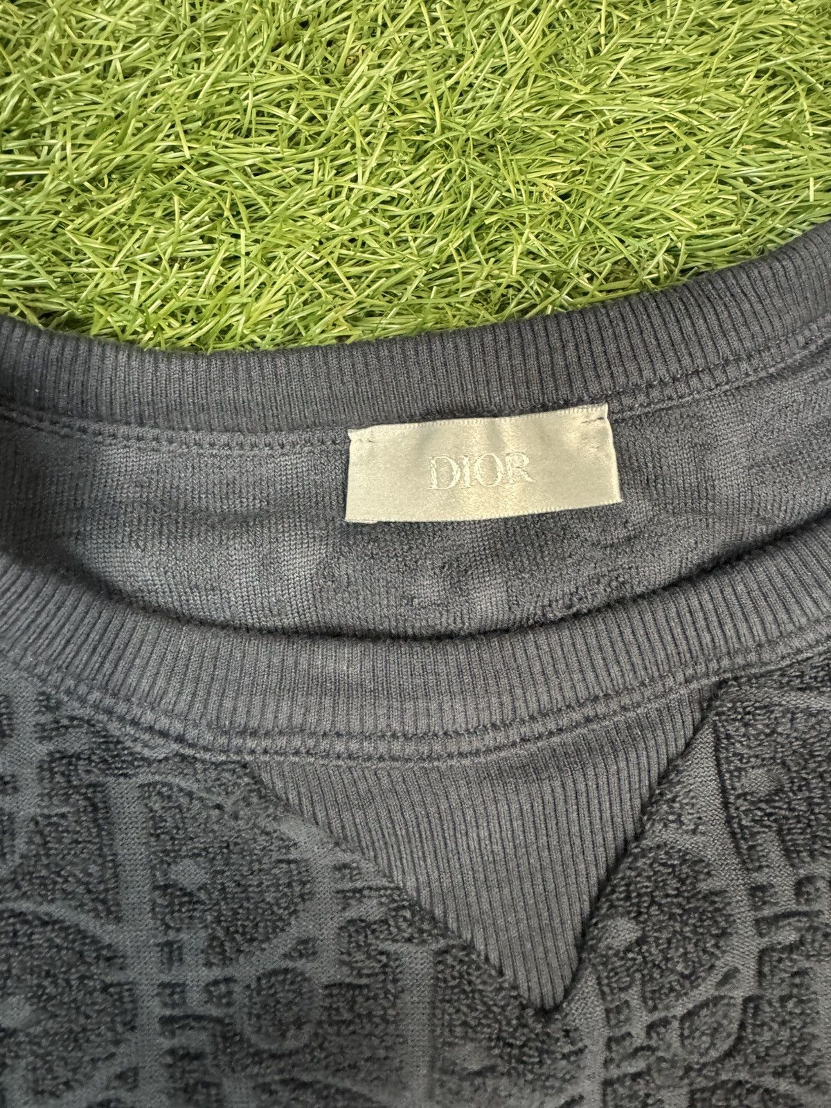 Dior Christian Dior Oblique Terry Cloth T-Shirt Size US M / EU 48-50 / 2 - 3 Thumbnail