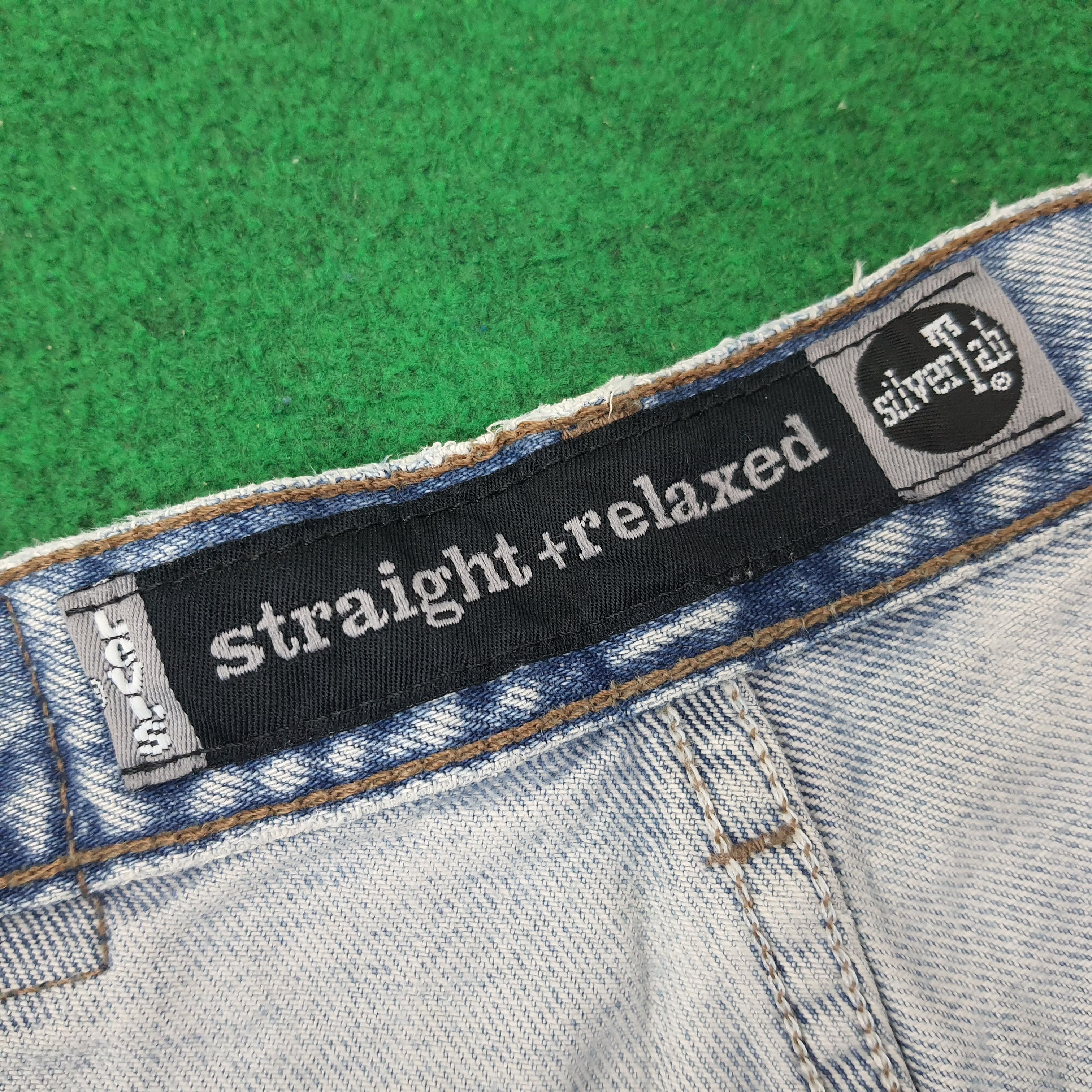 Levi's Vintage Levi's Silver Tab Straight Fit Jeans C244N23 Size US 33 - 7 Thumbnail