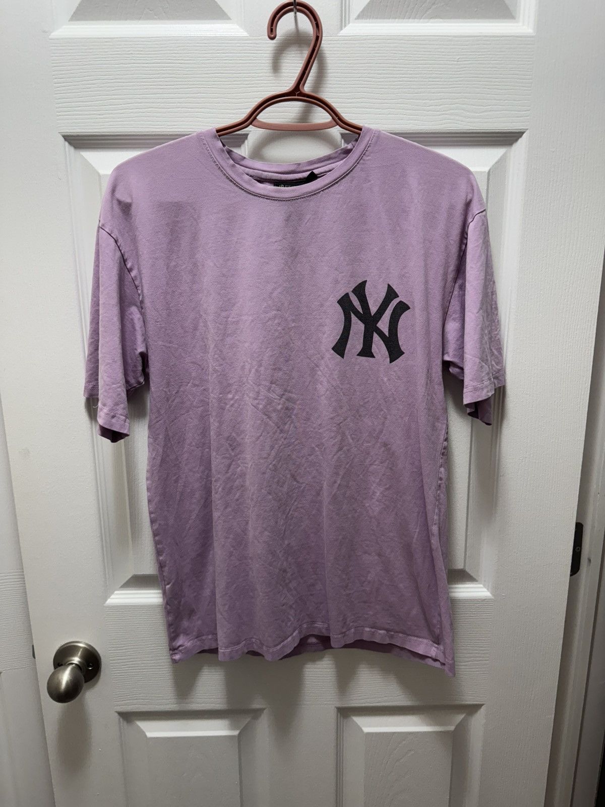 ORL New York NY Japanese Brand Yankees Graphic Pink