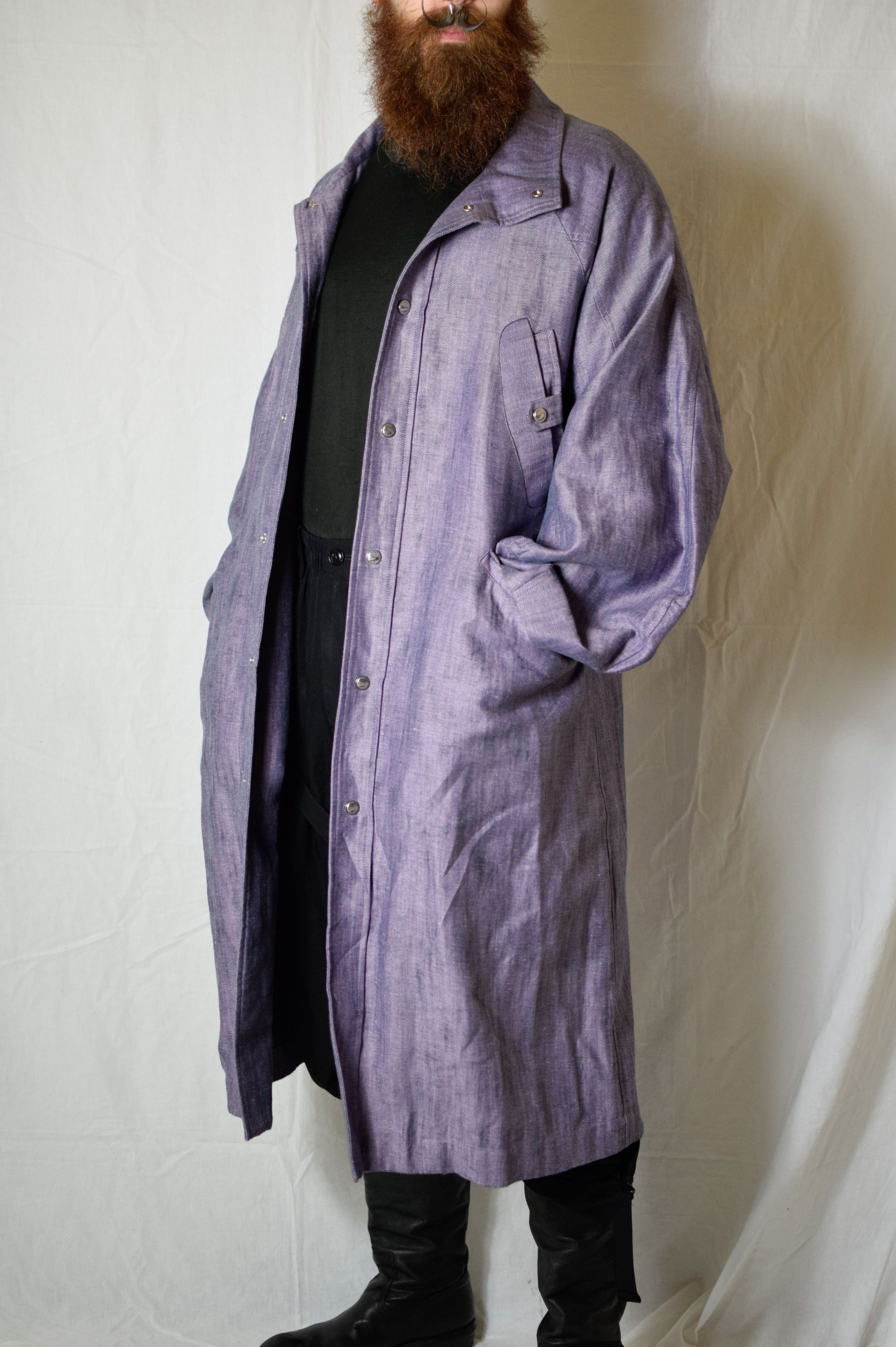 Kiko Kostadinov Kiko Kostadinov SS22 Purple Torino Coat Size US M / EU 48-50 / 2 - 6 Thumbnail