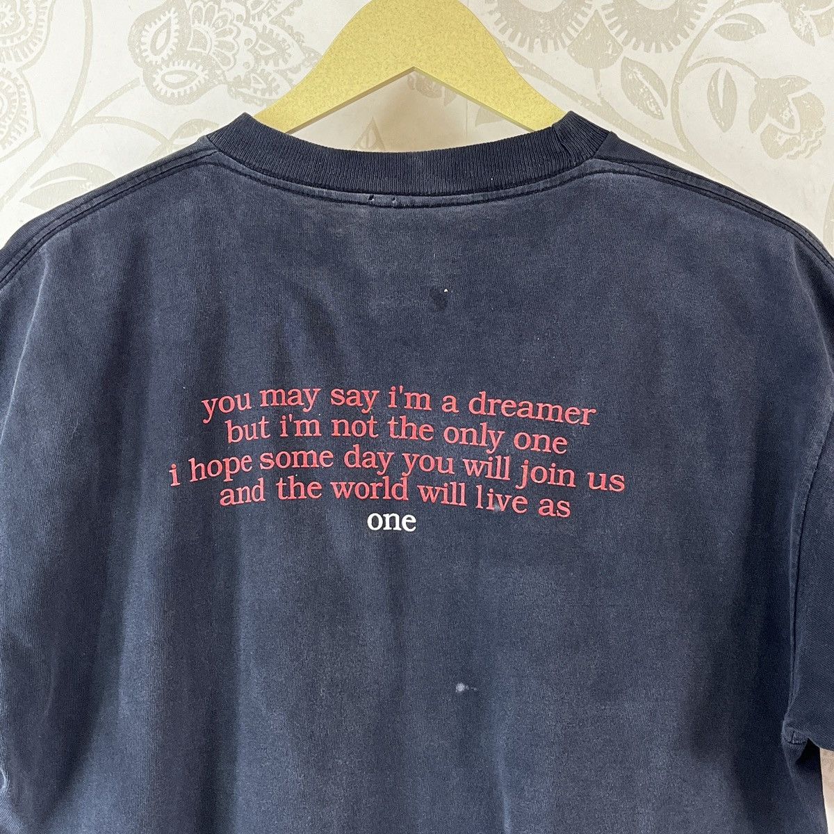 Vintage Rare John Lennon Imagine Yoko Ono Iconic 90s