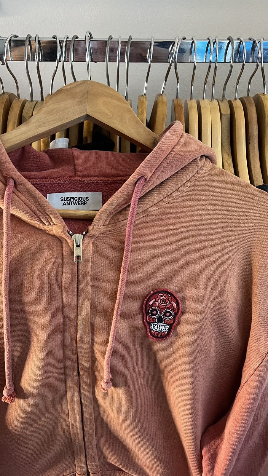 Suspicious Antwerp SUSPICIOUS ANTWERP ZIPPER HOODIE Size US XL / EU 56 / 4 - 2 Thumbnail