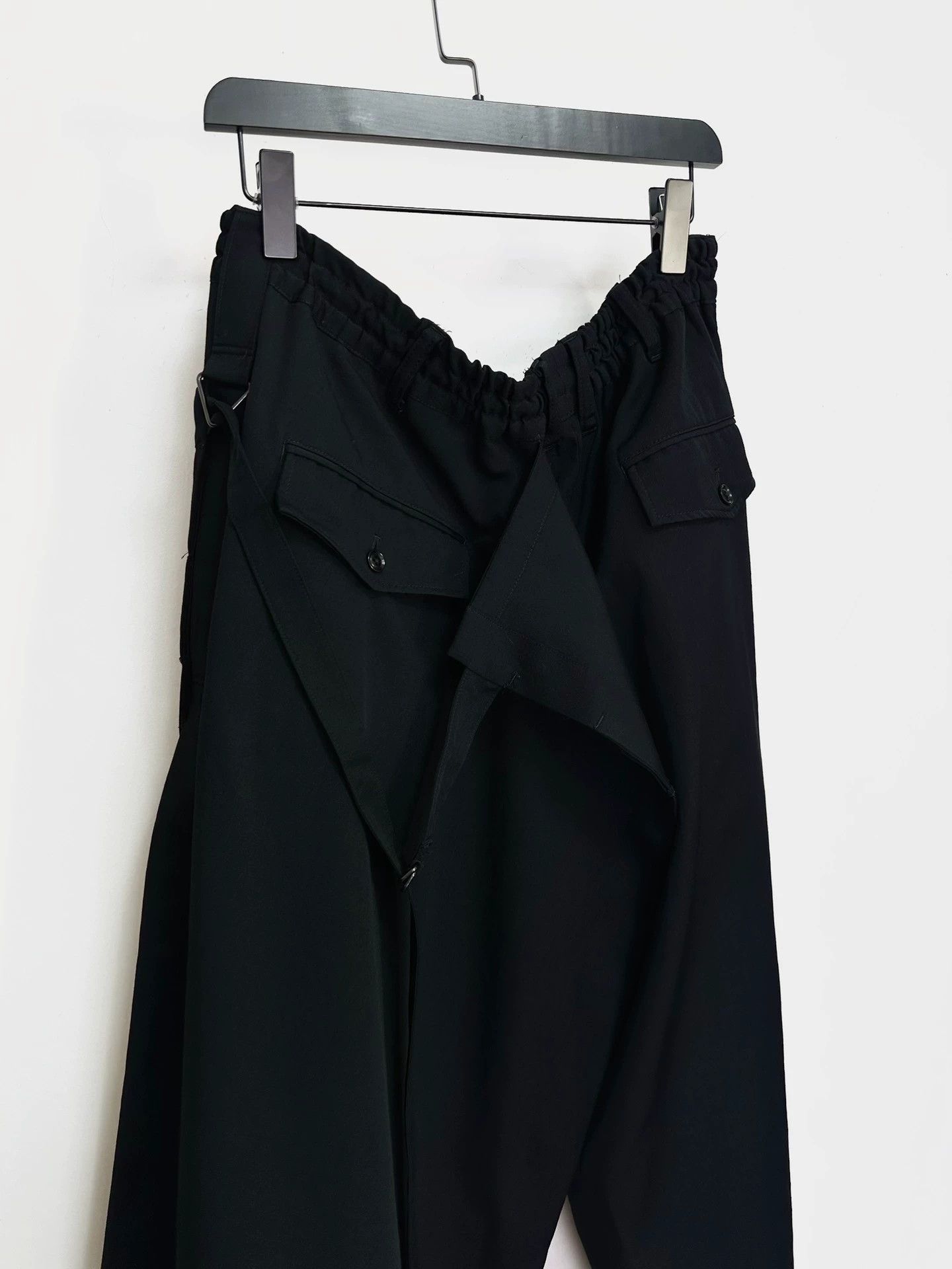 Yohji Yamamoto Yohji Yamamoto 16AW Decon Wide-Leg Skirt-Pants Size US 34 / EU 50 - 6 Thumbnail